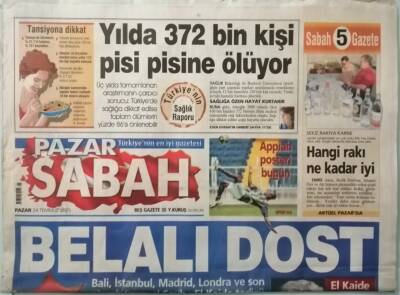 Sabah Pazar Gazetesi 24 Temmuz 2005 Trilyonluk Düğün Göz Kamaştırdı -GZ37788 - 1