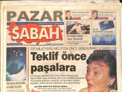 Sabah Pazar Gazetesi 27 Ağustos 2000 - Ünlülerin Şan Hocası Erdem Siyavuşgil - Haydar Kutlu Konuştu GZ3784 - Gökçekoleksiyon