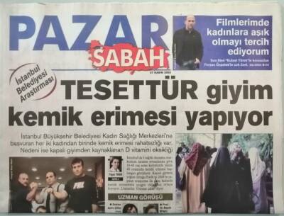 Sabah Pazar Gazetesi 27 Kasım 2005 Fatih Terimden Bir Petek Dinçöz Yaratmayı İstediler - GZ44683 - 1