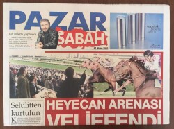 Sabah Pazar Gazetesi 27 Nisan 2003 - Hipodromda Herkes Özgür GZ10081 - 2