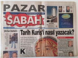 Sabah Pazar Gazetesi 30 Ocak 2000 - Ara Güler Fotoğraf Dergisi Tarafından Yüzyılın Fotorafçısı Seçildi GZ16056 - 2