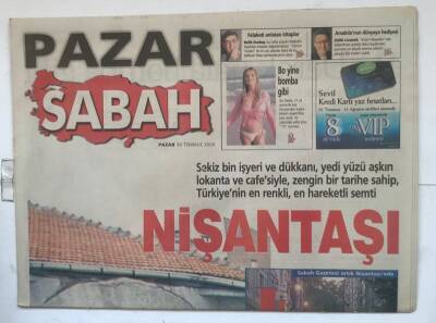 Sabah Pazar Gazetesi 30 Temmuz 2000 - Yüzyılın Felaketini Hatırlatan Kitaplar GZ7897 - 1