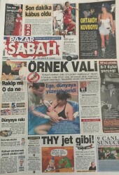 Sabah Pazar Gazetesi 4 Eylül 2005-Örnek Vali Kimseye Silah Taşıma Ruhsatı Vermiyor GZ45426 - 2