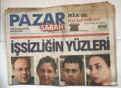 Sabah Pazar Gazetesi 7 Haziran 2009 - Türkiyede Her 100 Üniversite Mezunu Gencin 28i İşsizlik Riskiyle Karşı Karşya... GZ7479 - 1