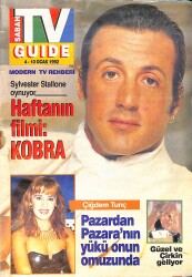 Sabah TV Guide 4 - 10 Ocak 1992 - Sylvester Stallone Oynuyor Haftanın Filmi 