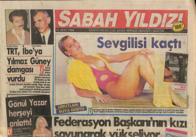 Sabah Yıldızı Gazetesi 10 Ekim 1986 - Küçük Emrah Ağabeyini Kaybetti GZ115099 - 1