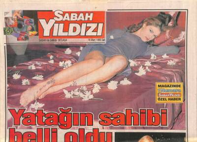 Sabah Yıldızı Gazetesi 16 Mart 1999 - Kayahan Kızını Evlendirirken Çok Mutluydu Ama... GZ115373 - 1
