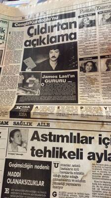 Sabah Yıldızı Gazetesi 2 Eki 28 Kasım 1986 - Cengiz Kurtoğlunu Çıldırtan Açıklama GZ114239 - 2