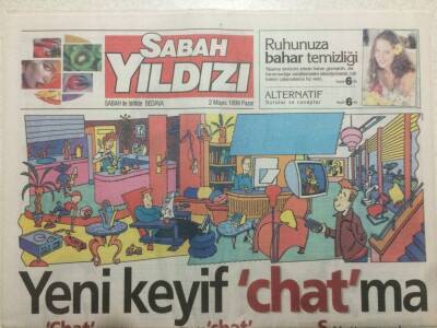 Sabah Yıldızı Gazetesi 2 Mayıs 1999 - Şatoda Asil Yaşam GZ50749 - 1