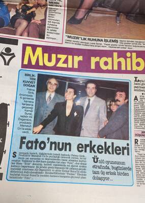 Sabah Yıldızı Gazetesi 23 Ocak 1987 - Fatma Girikin Erkekleri - Neşe Karaböcekin En Güzel Fotoğrafı GZ114784 - 2