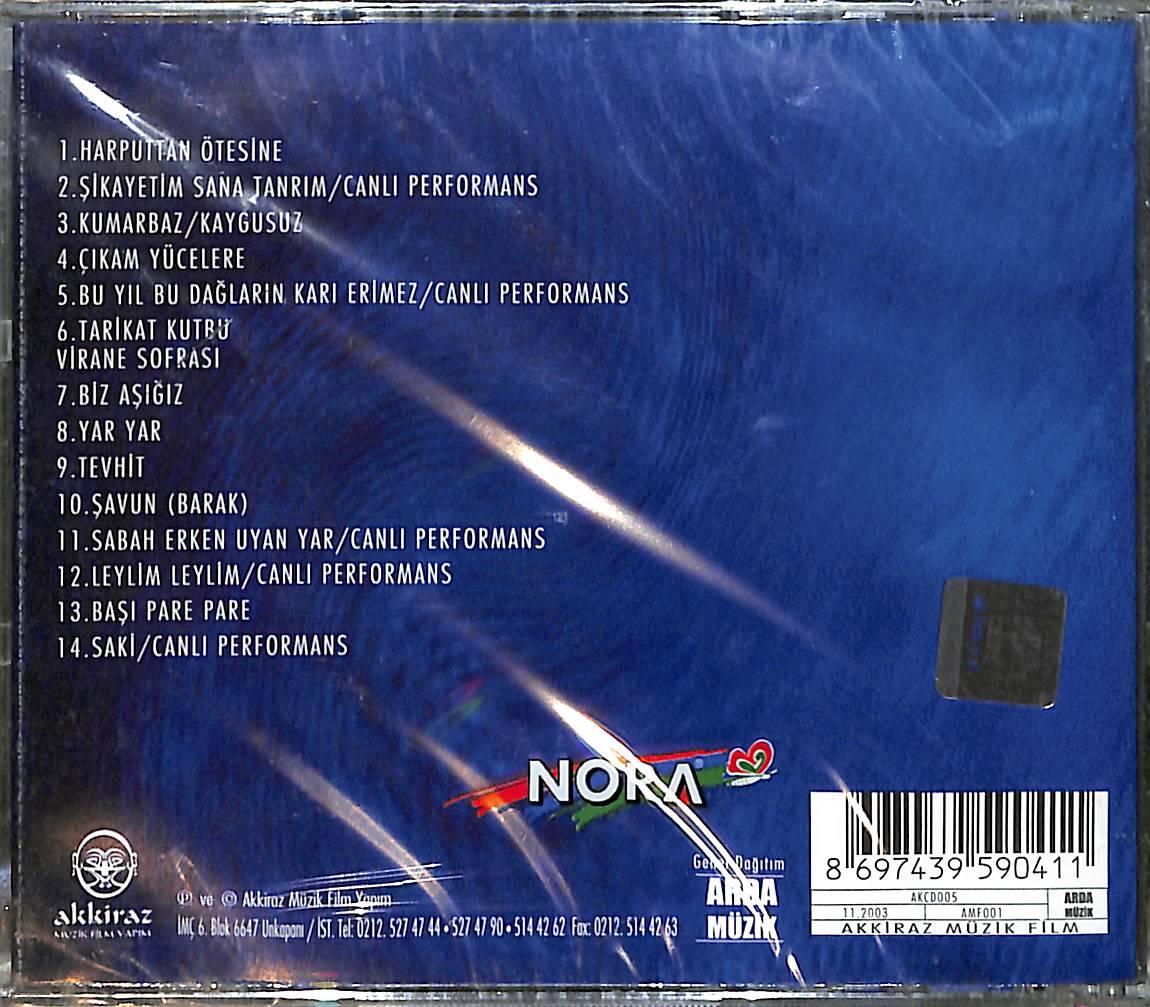 Sabahat Akkiraz - Kaygusuz CD (Sıfır) CD4237 - 2