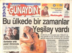 Sabahla Günaydın Gazetesi 18 Ocak 2004 - Donald Trump'ın Eski Karısı Ivana Trump Genç Sevgilisiyle İlk Kez Basına Poz Verdi GZ3768 - Gökçekoleksiyon