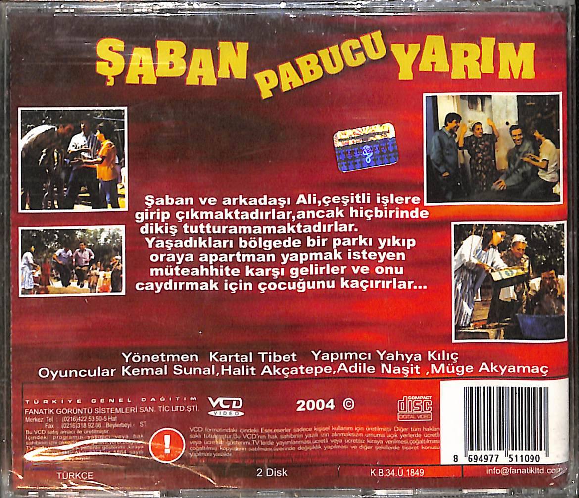 Şaban Pabucu Yarım - Kemal Sunal VCD Film (Sıfır) VCD27696 - 2