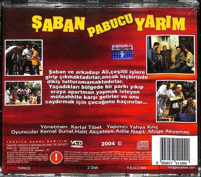 Şaban Pabucu Yarım VCD Film (108.5) VCD23748 - 2