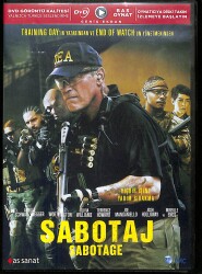 Sabotaj (Sabotage) – Orijinal DVD (İkinci El) * Arnold Schwarzenegger, Sam Worthington, Olivia Williams, Terrence Howard, Joe Manganiello – 2014 * DVD2973 - Gökçekoleksiyon