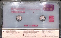 Sadeddin Kaynak – Büyük Besteler Büyük Ustalar 7 Orijinal Kaset (İkinci El) *Yapı Kredi - Kırmızı Bandrol - 1993* KST29952 - 2