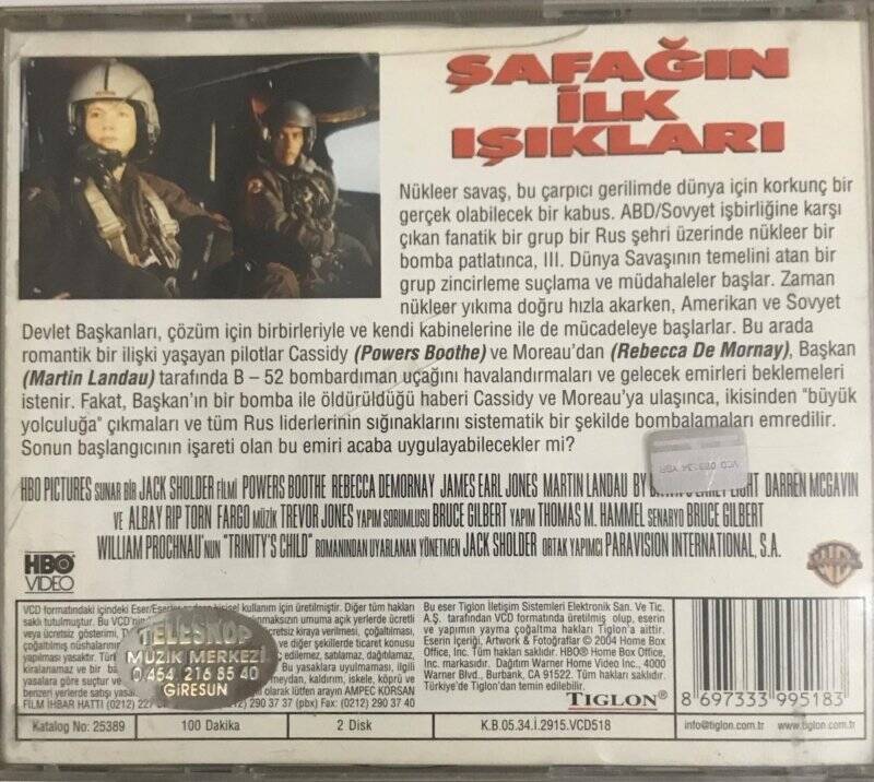 Şafağın İlk Işıkları VCD Film VCD6704 - 2