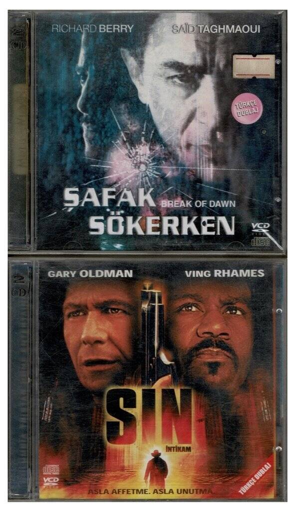 Şafak Sökerken Sin (İntikam) - 2 Adet VCD Film VCD1162 - 1
