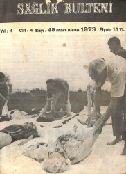 Sağlık Bülteni Dergisi Cilt 4 Sayı 45 - Mart-Nisan 1979 DRG757 - Gökçekoleksiyon