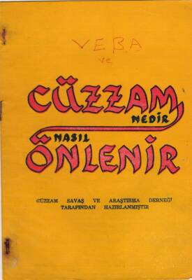 SAĞLIK - Cüzzam Nedir Nasıl Önlenir Broşürü EFM(N)3781 - 3