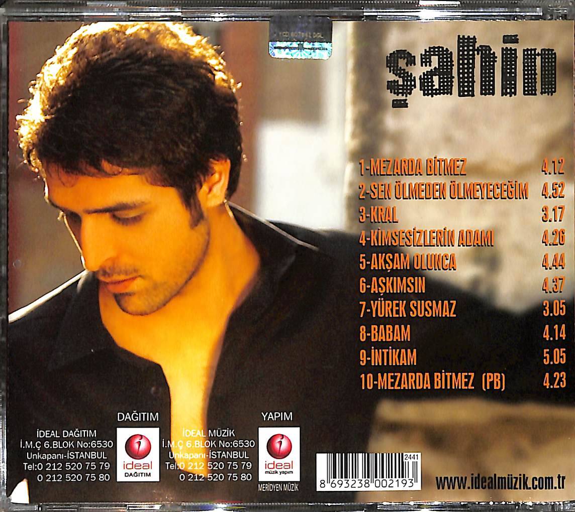 Şahin - Sen Ölmeden Ölmeyeceğim CD (İkinci El) CD3792 - 2