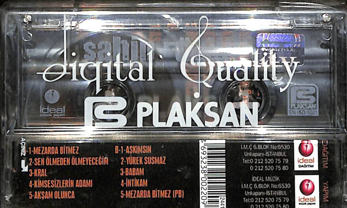 Şahin - Sen Ölmeden Ölmeyeceğim Kaset (Sıfır Kaset) KST29544 - 2