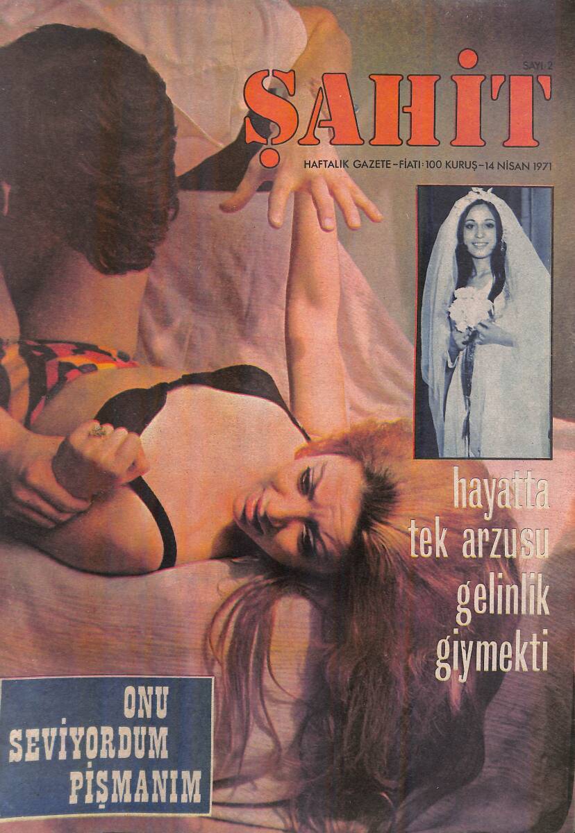 Şahit Haftalık Gazete 14 Nisan 1971 Sayı: 2 NDR93308 - 1