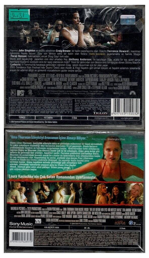 Sahne Ateşi Bir Nefeste Hayat - 2 Adet VCD Film VCD1133 - 2