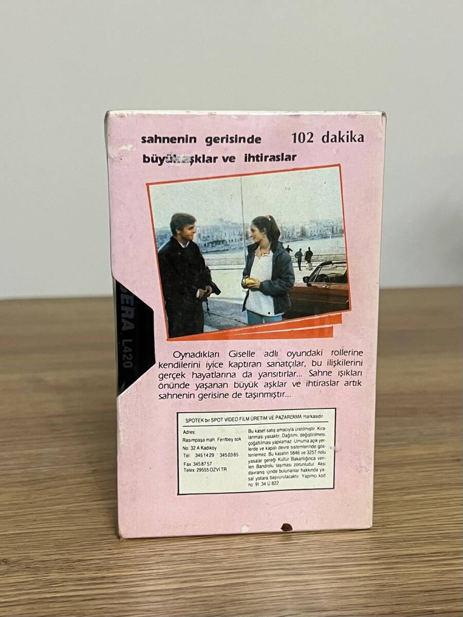 SAHNEDEKİ AŞK - BALE SEVENLER İÇİN - BETA - Açılmamış Jelatininde DVD2818 - 2