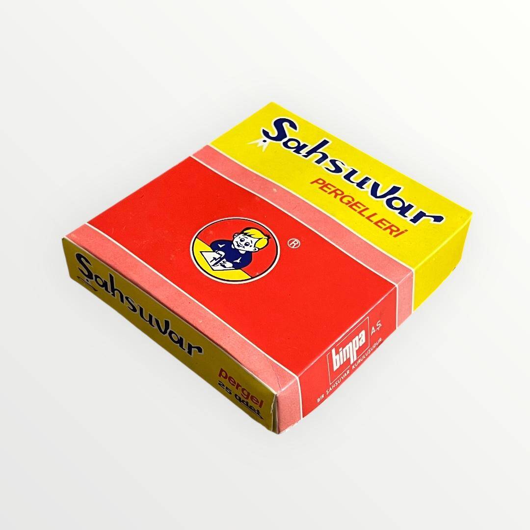 Şahsuvar Pergelleri Metal Dolu Kutu AOB4746 - 1