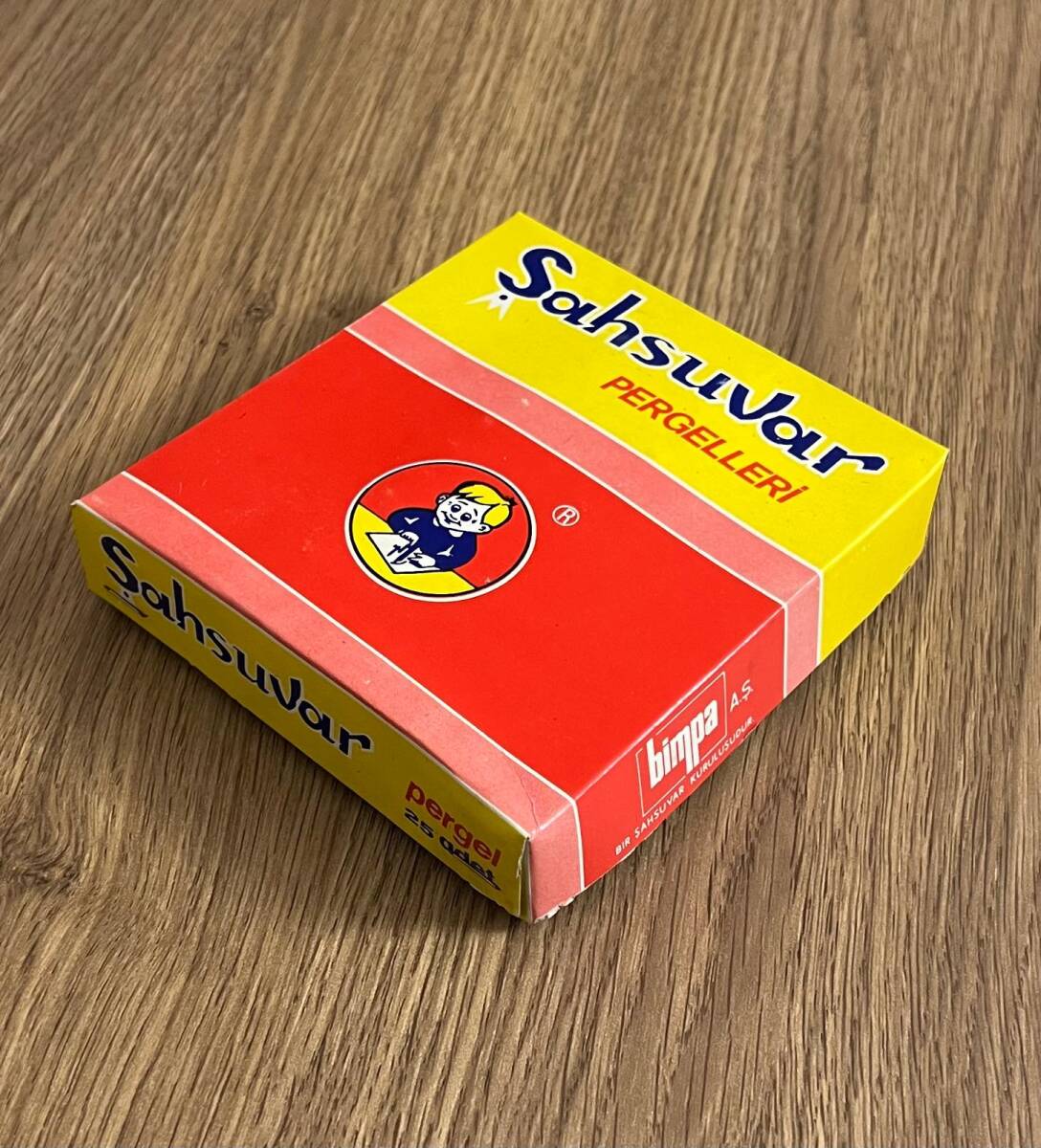 Şahsuvar Pergelleri Metal Dolu Kutu AOB4746 - 2