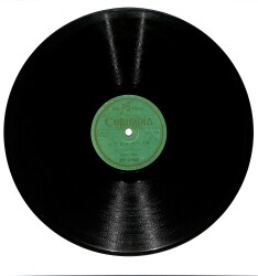 Saime Sinan – Günaydın & Gel Ey Denizin Nazlı Kızı TAŞ PLAK (10/7.5) * Columbia Baskı - 1954 * PLK27675 - 1