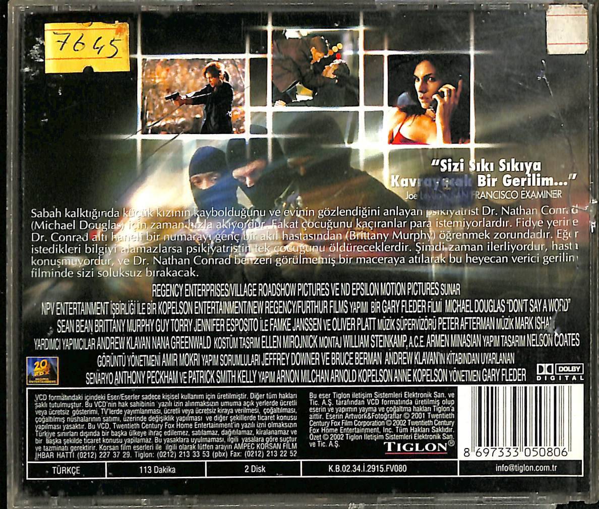 Sakın Konuşma VCD Film VCD15292 - 2