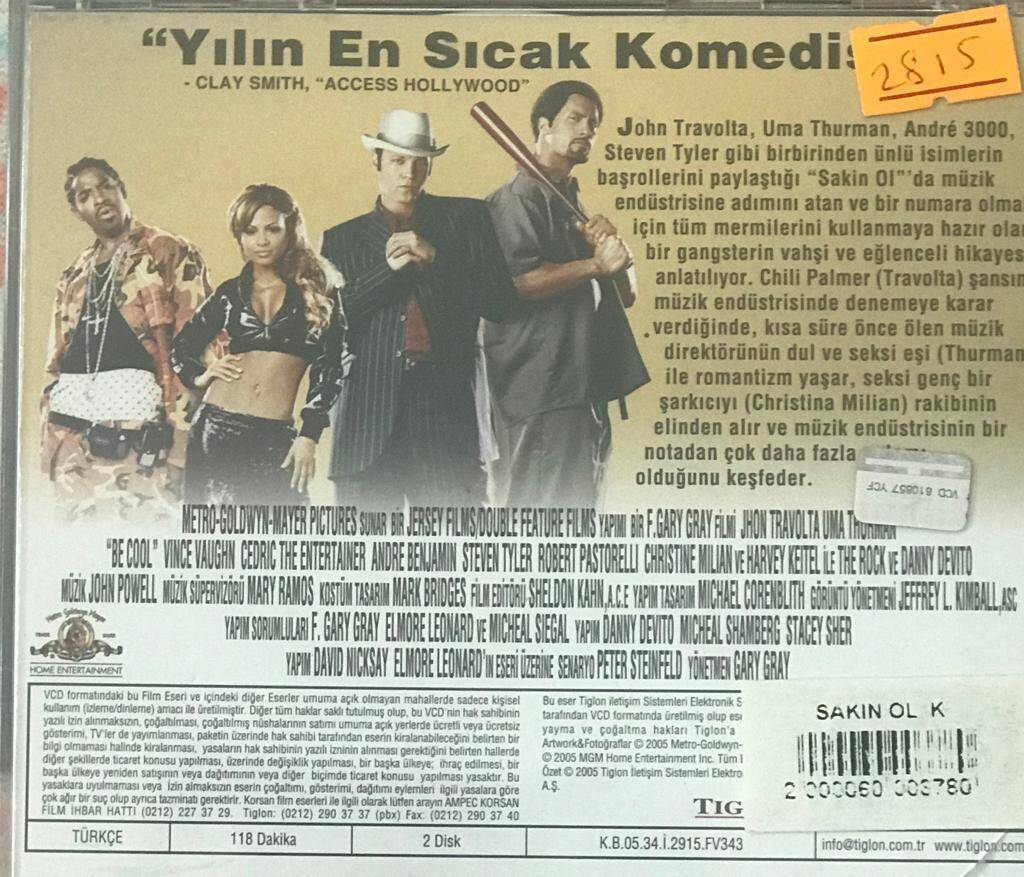 Sakin Ol VCD Film VCD5597 - 2