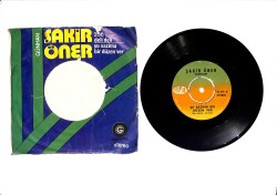 Şakir Öner – Deli Deli & Şu Sazıma Bir Düzen Ver 45′lik Plak (10/7.5) PLK27390 - 2