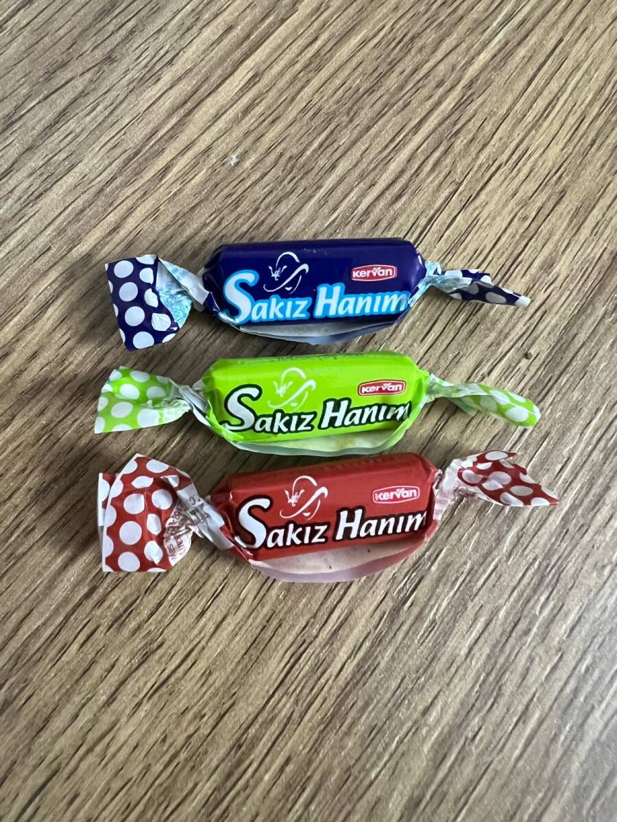 SAKIZ HANIM (KERVAN) 2005 Üç Farklı Çeşit Şekersiz Sakız #SKZ2041 - 5