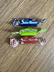 SAKIZ HANIM (KERVAN) 2005 Üç Farklı Çeşit Şekersiz Sakız #SKZ2041 - 4