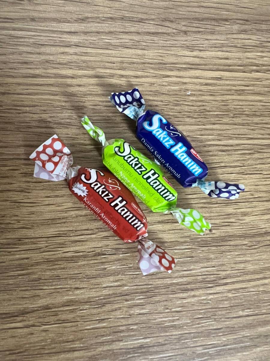 SAKIZ HANIM (KERVAN) 2005 Üç Farklı Çeşit Şekersiz Sakız #SKZ2041 - 3