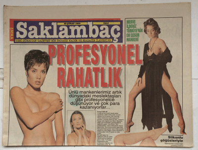 Saklambaç Gazetesi 22 Şubat 1994 - Dostlukları Kıskandırıyor GZ7635 - 1