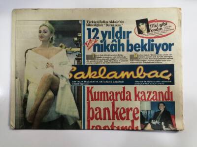 Saklambaç Gazetesi 23 Kasım 1986-Fatma Girik Karateye Başladı-GZ14453 - 1