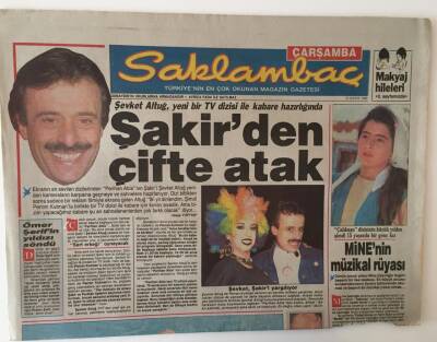 Saklambaç Magazin Gazetesi 23 Mayıs 1990 -Oya Aydoğan Hayatını 15 Aylık Oğluna Adadı GZ11035 - 1
