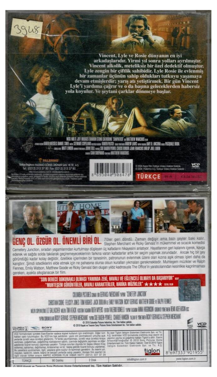 Saklı Anılar Mezarlık Kavşağı - 2 Adet VCD Film VCD1270 - 2