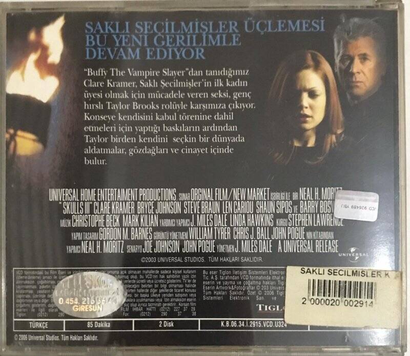 Saklı Seçilmişler 3 VCD Film VCD6587 - 2