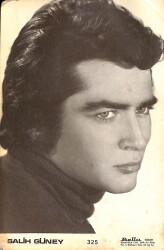 Salih Güney Siyah Beyaz Kartpostal (Küçük Boy) KRT22883 - Gökçekoleksiyon