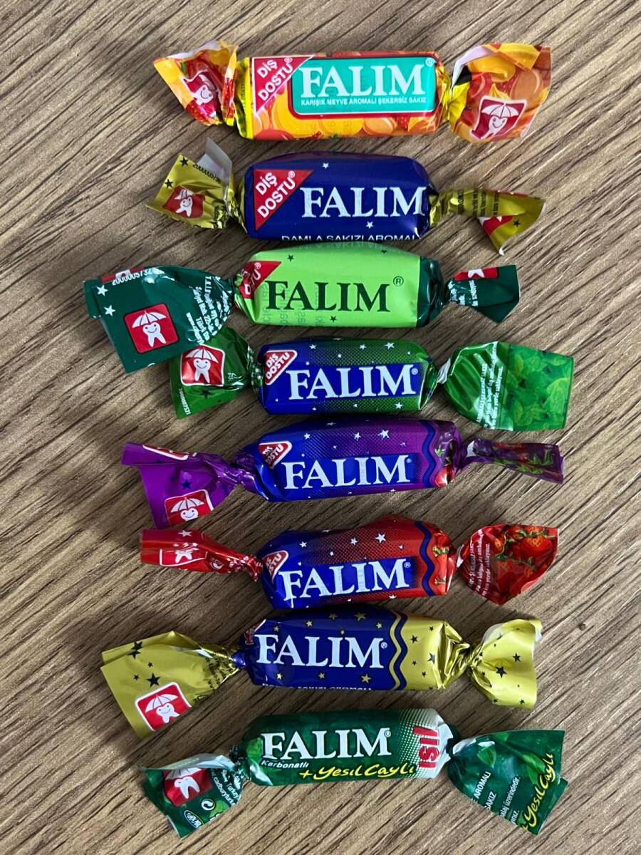 FALIM(KENT) 2009,2011,2012,2013,2014 Sekiz Farklı Çeşit Şekersiz Sakız #SKZ2040 - 3