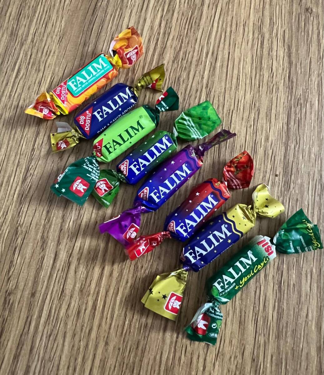 FALIM(KENT) 2009,2011,2012,2013,2014 Sekiz Farklı Çeşit Şekersiz Sakız #SKZ2040 - 1