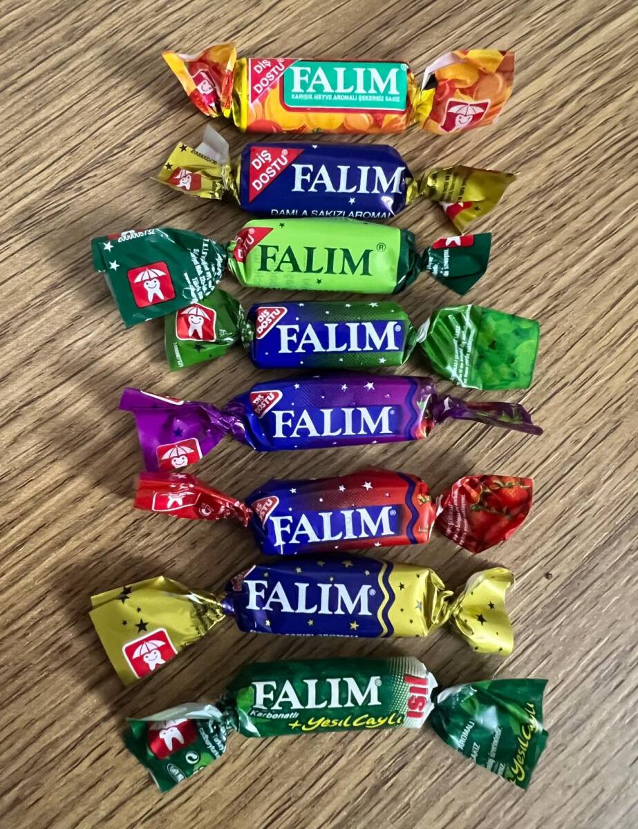 FALIM(KENT) 2009,2011,2012,2013,2014 Sekiz Farklı Çeşit Şekersiz Sakız #SKZ2040 - 2