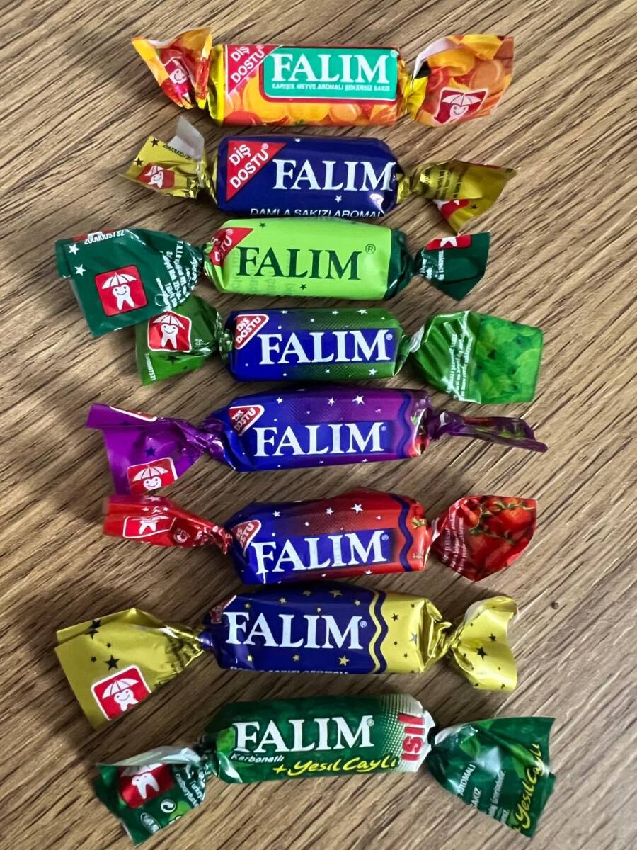 FALIM(KENT) 2009,2011,2012,2013,2014 Sekiz Farklı Çeşit Şekersiz Sakız #SKZ2040 - 6