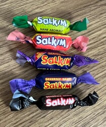 SALKIM (KERVAN) 2001,2015 Beş Farklı Çeşit Şekersiz Sakız #SKZ2039 - 5