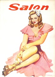 Salon Dergisi 1 Nisan 1948 Sayı: 11 - Ercümend Ekrem Talu - Sultan Şairler ve Saltanatlı Şiirler - Güzelliği Dillere Destan Prenses 